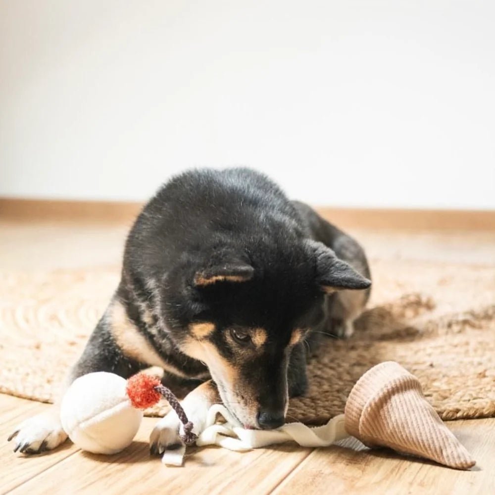 Enrichement Dog Toy - Ice Cream Pop - Lambwolf Collective - La Maison Mou