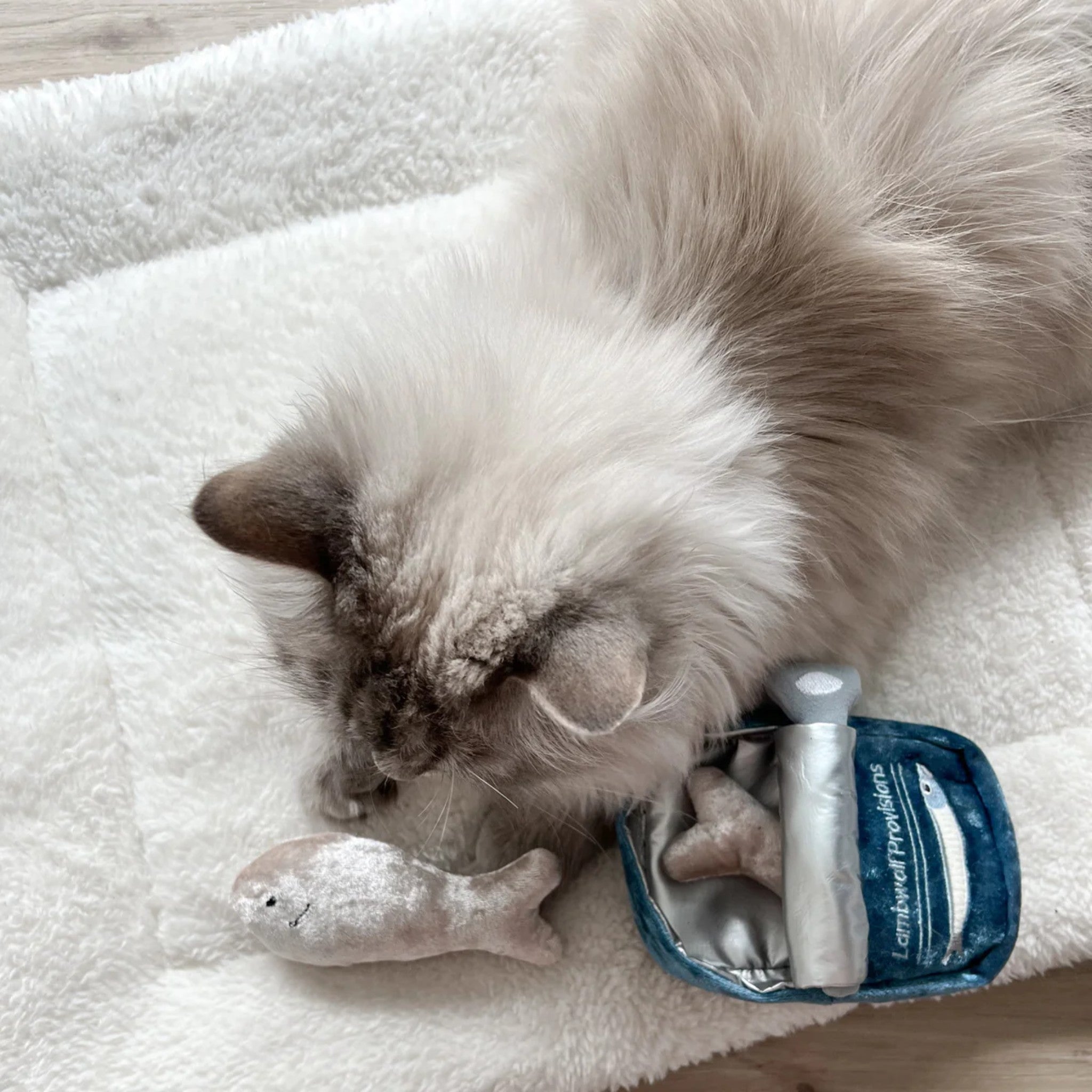 Enrichment Cat Toy - Kitty Sardines - Lambwolf Collective - La Maison Mou