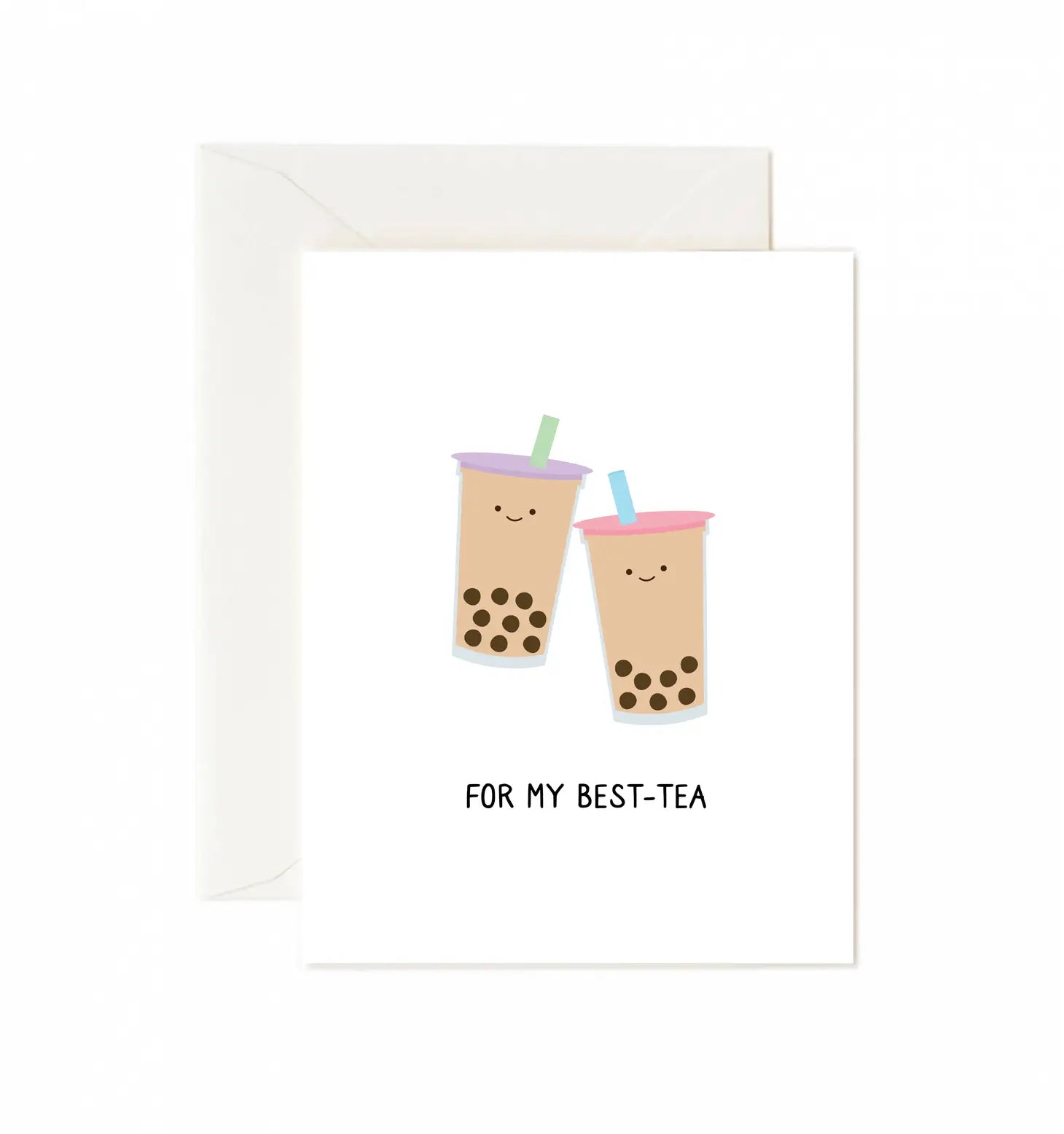 Greeting Card - For My Best - Tea - Tickle Me Lavender - La Maison Mou
