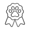 icon dog prize medaille