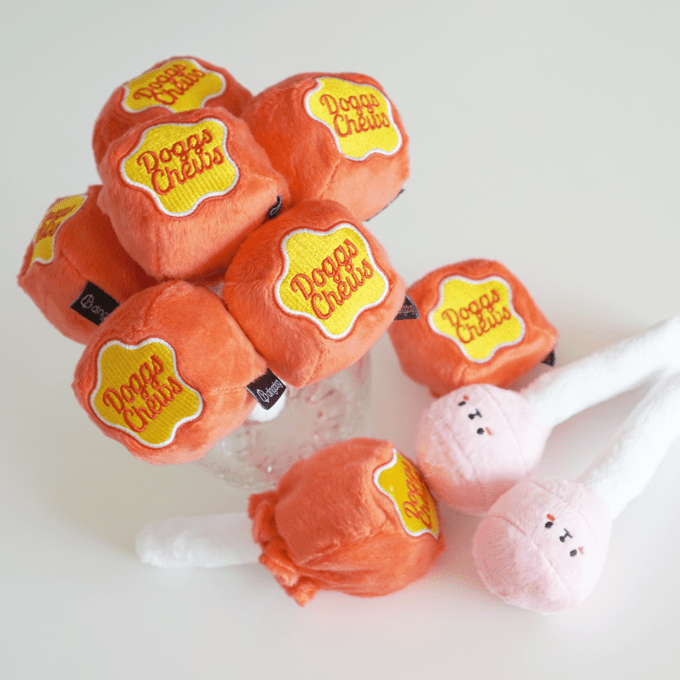 Nosework Dog Toy - Chupa Chups Lollipop - Dingdog - La Maison Mou