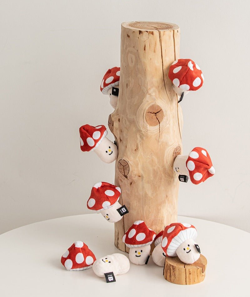 Nosework Dog Toy - Mushroom - Bite Me - La Maison Mou