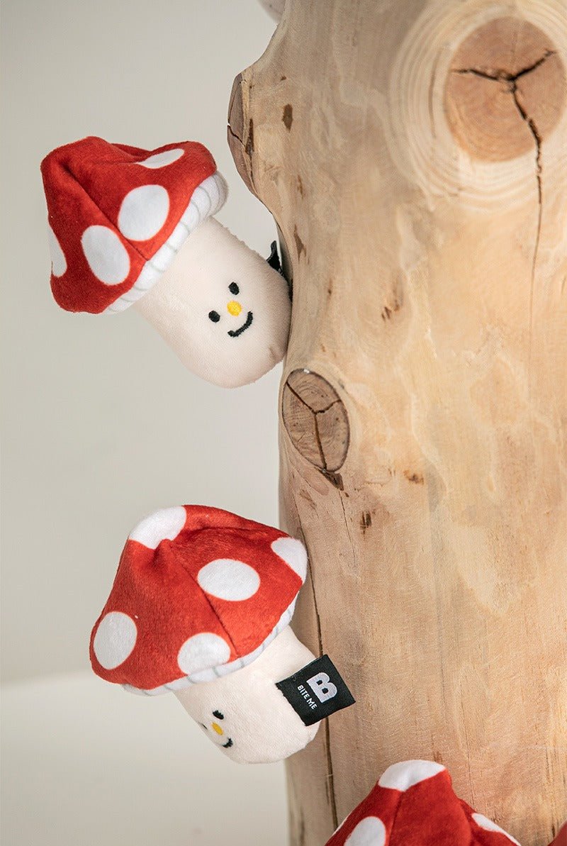 Nosework Dog Toy - Mushroom - Bite Me - La Maison Mou