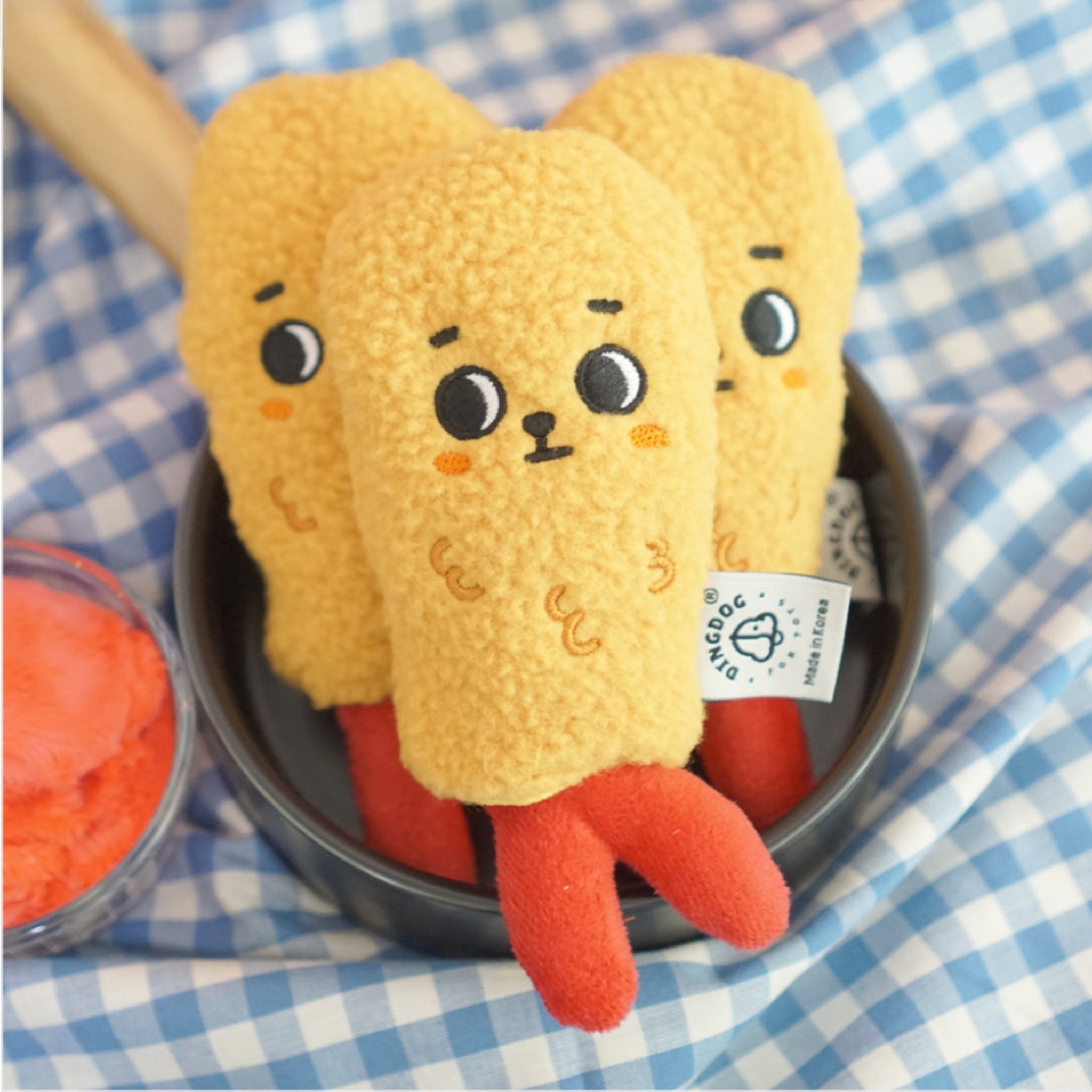 Nosework Dog Toy - Shrimp Tempura - Dingdog - La Maison Mou