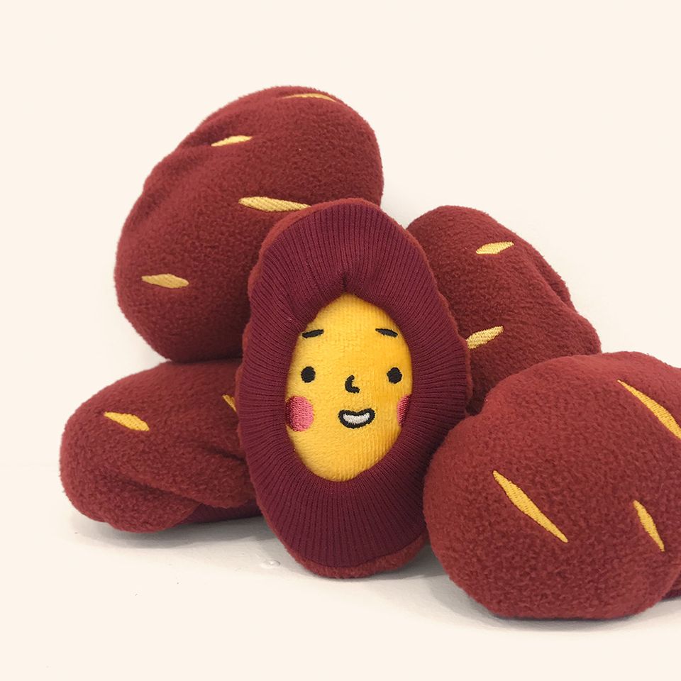 Nosework Dog Toy - Sweet Potato - Dingdog - La Maison Mou