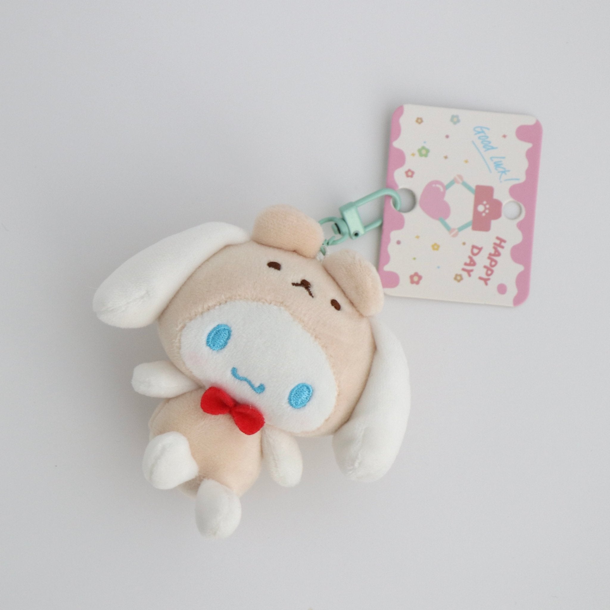 Plush Keychain - Sanrio Cinnamoroll With Bow - La Maison Mou - La Maison Mou