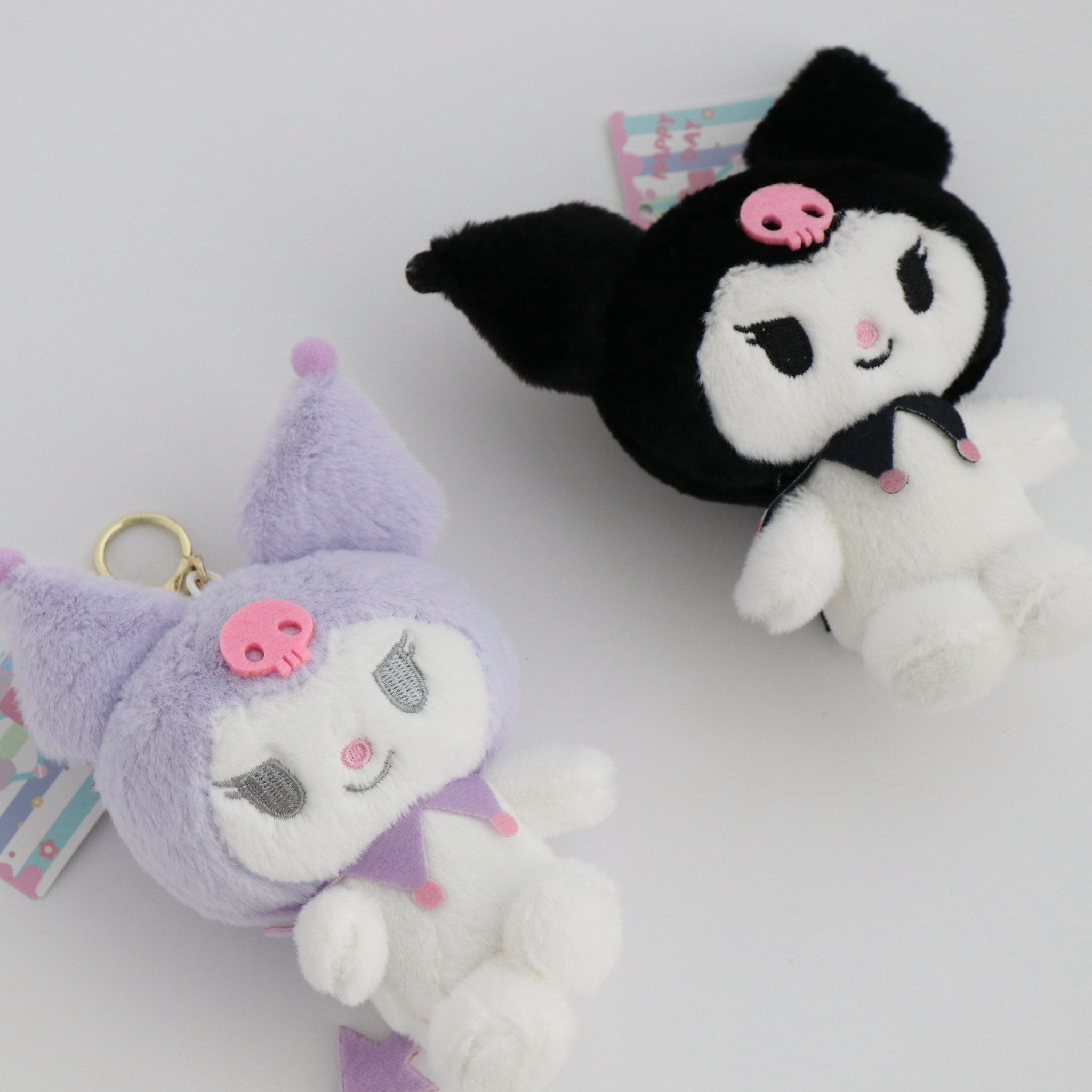 Plush Keychain - Sanrio Kuromi Black - La Maison Mou - La Maison Mou