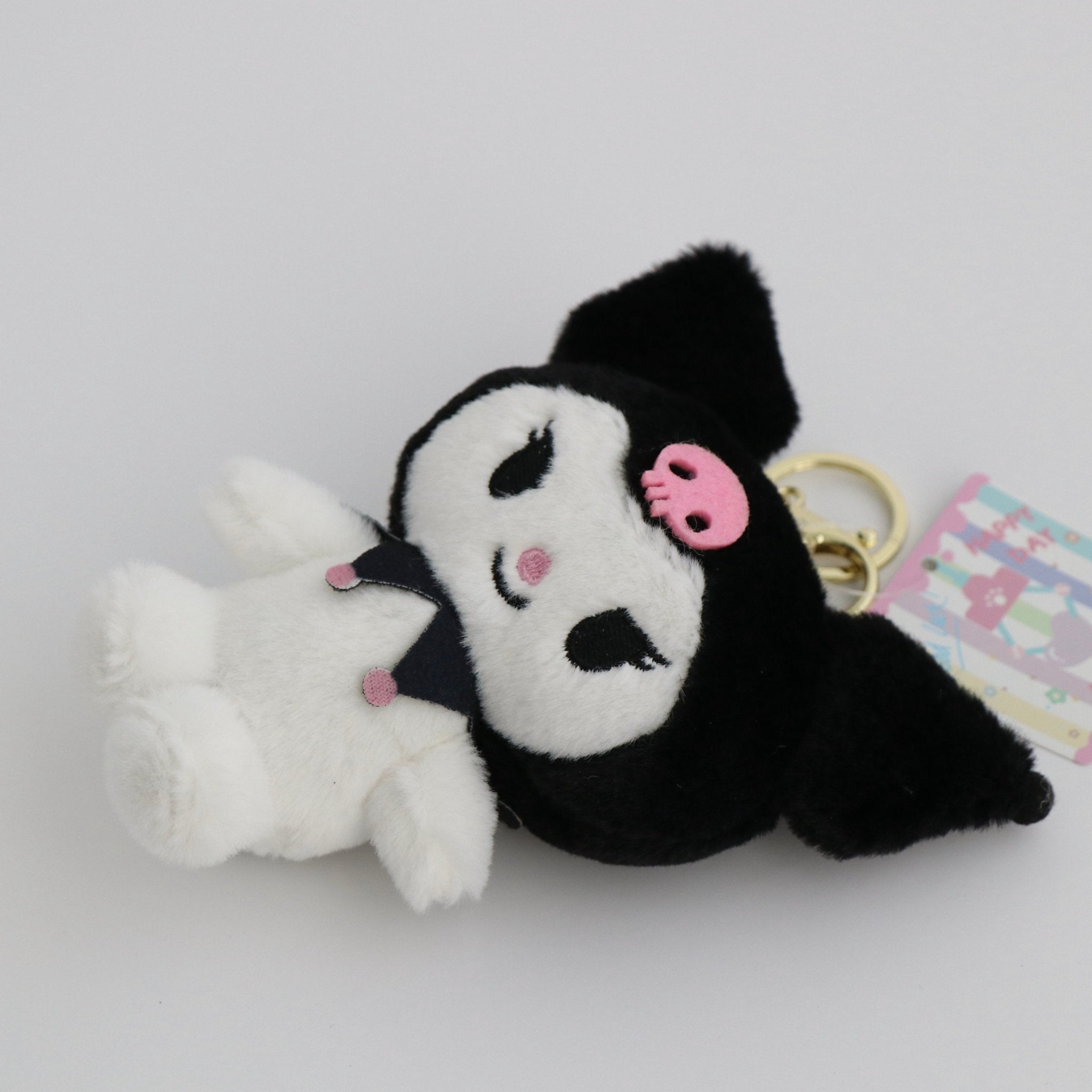 Plush Keychain - Sanrio Kuromi Black - La Maison Mou - La Maison Mou