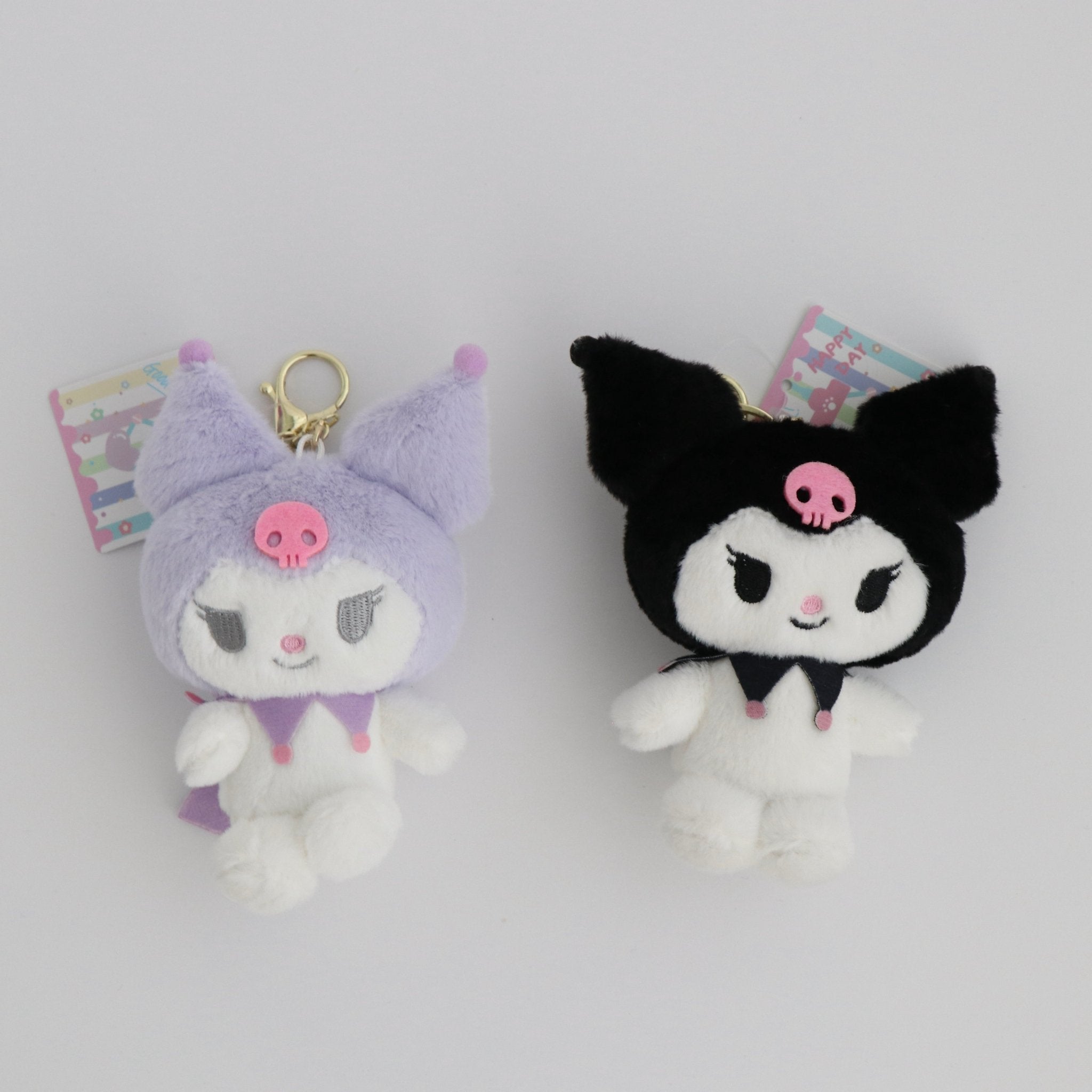 Plush Keychain - Sanrio Kuromi Black - La Maison Mou - La Maison Mou