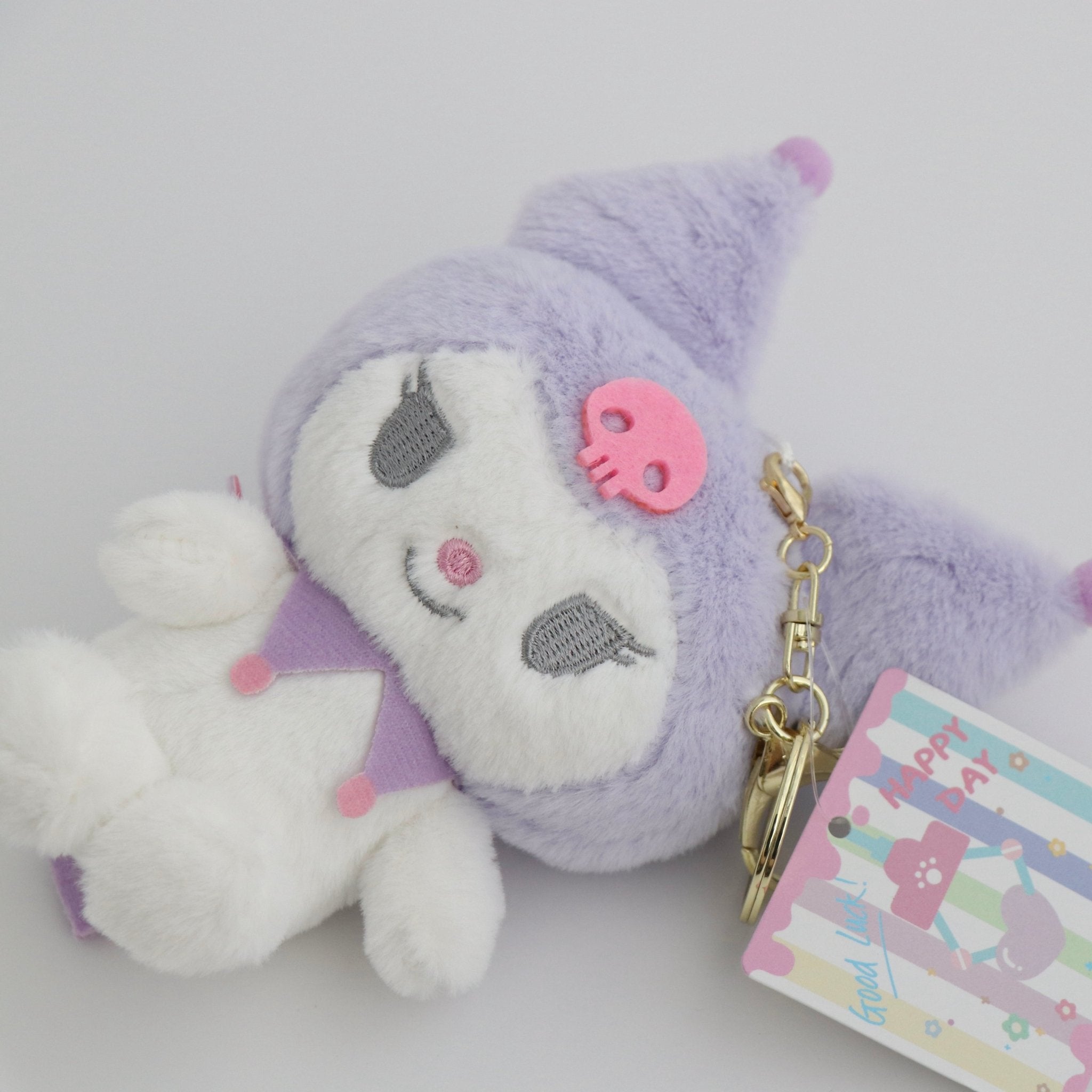 Plush Keychain - Sanrio Kuromi Purple - La Maison Mou - La Maison Mou