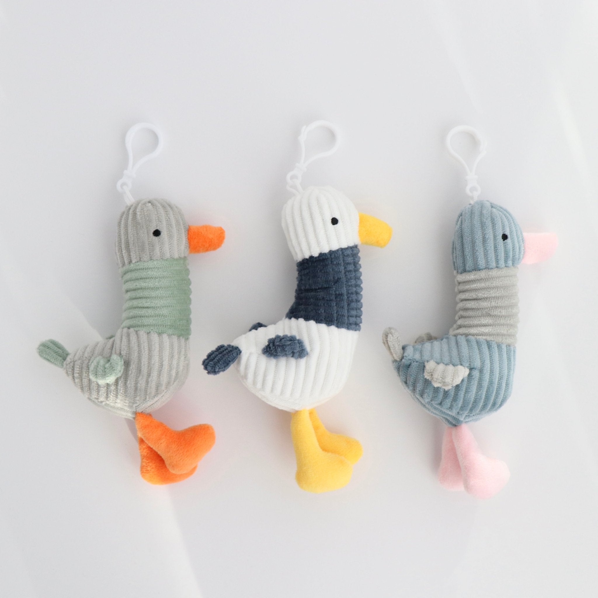 Plush Keychain - Seagull Blue - La Maison Mou - La Maison Mou