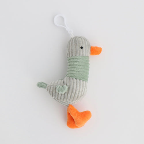 Porte-Clés Peluche – Mouette Grise