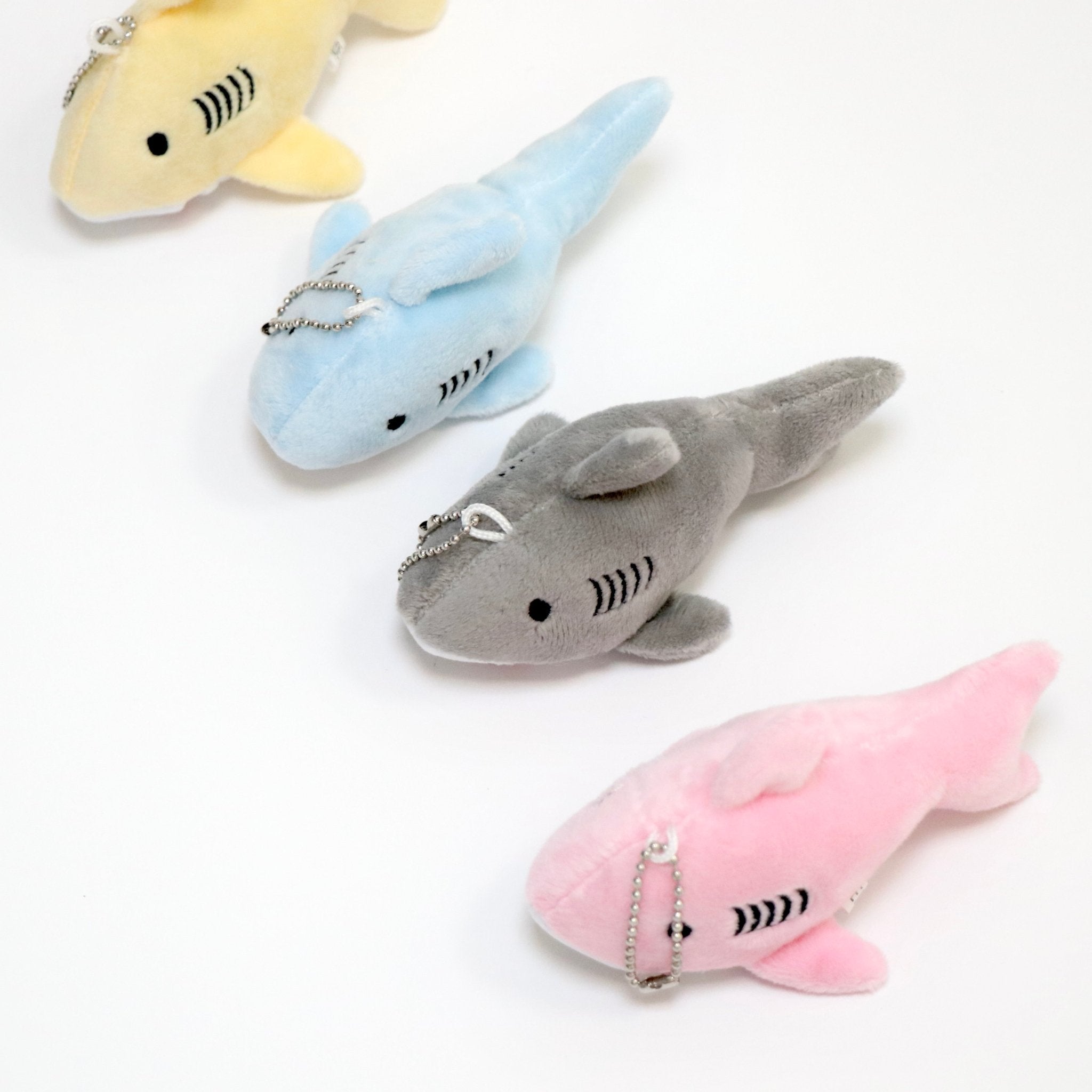 Plush Keychain - Sharky - La Maison Mou - La Maison Mou