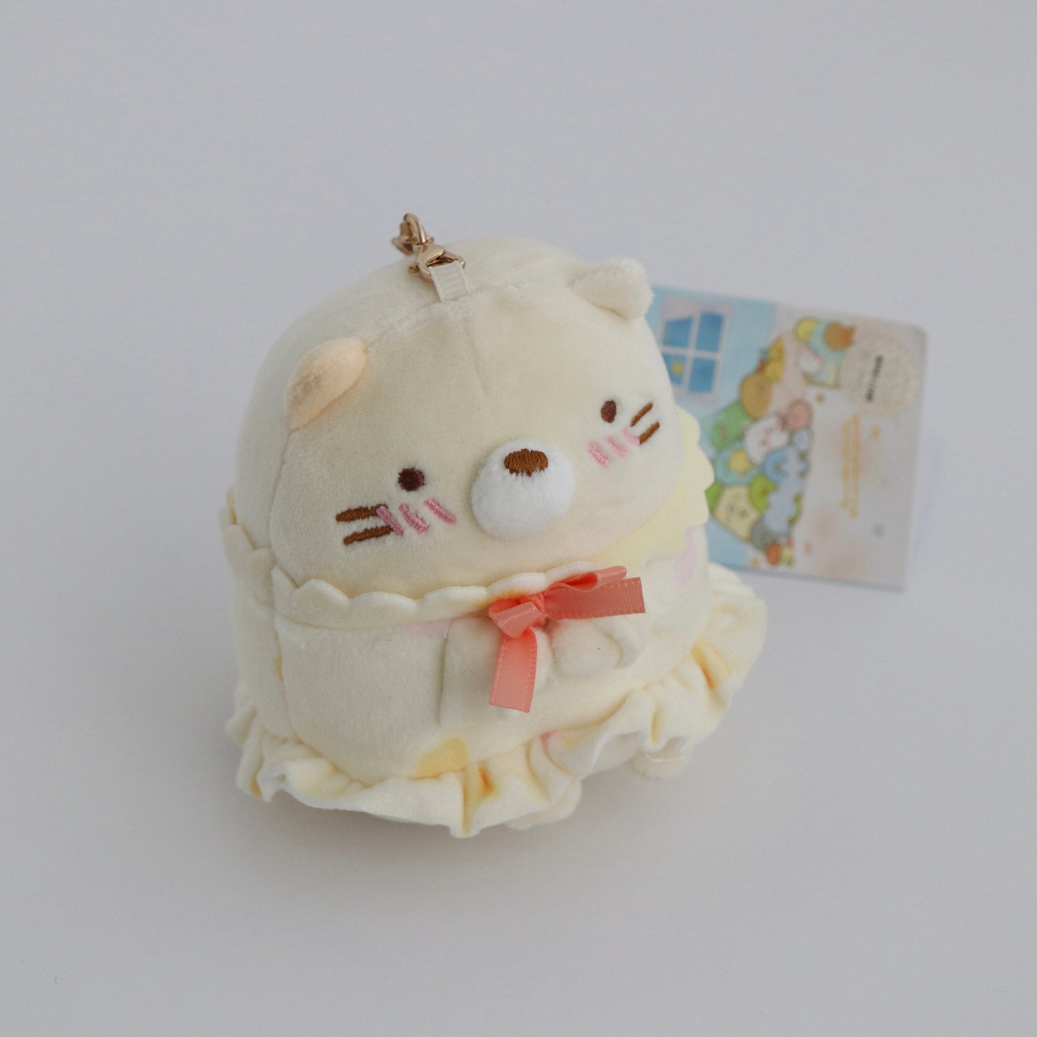 Plush Keychain - Sumikko Gurashi Neko - La Maison Mou - La Maison Mou